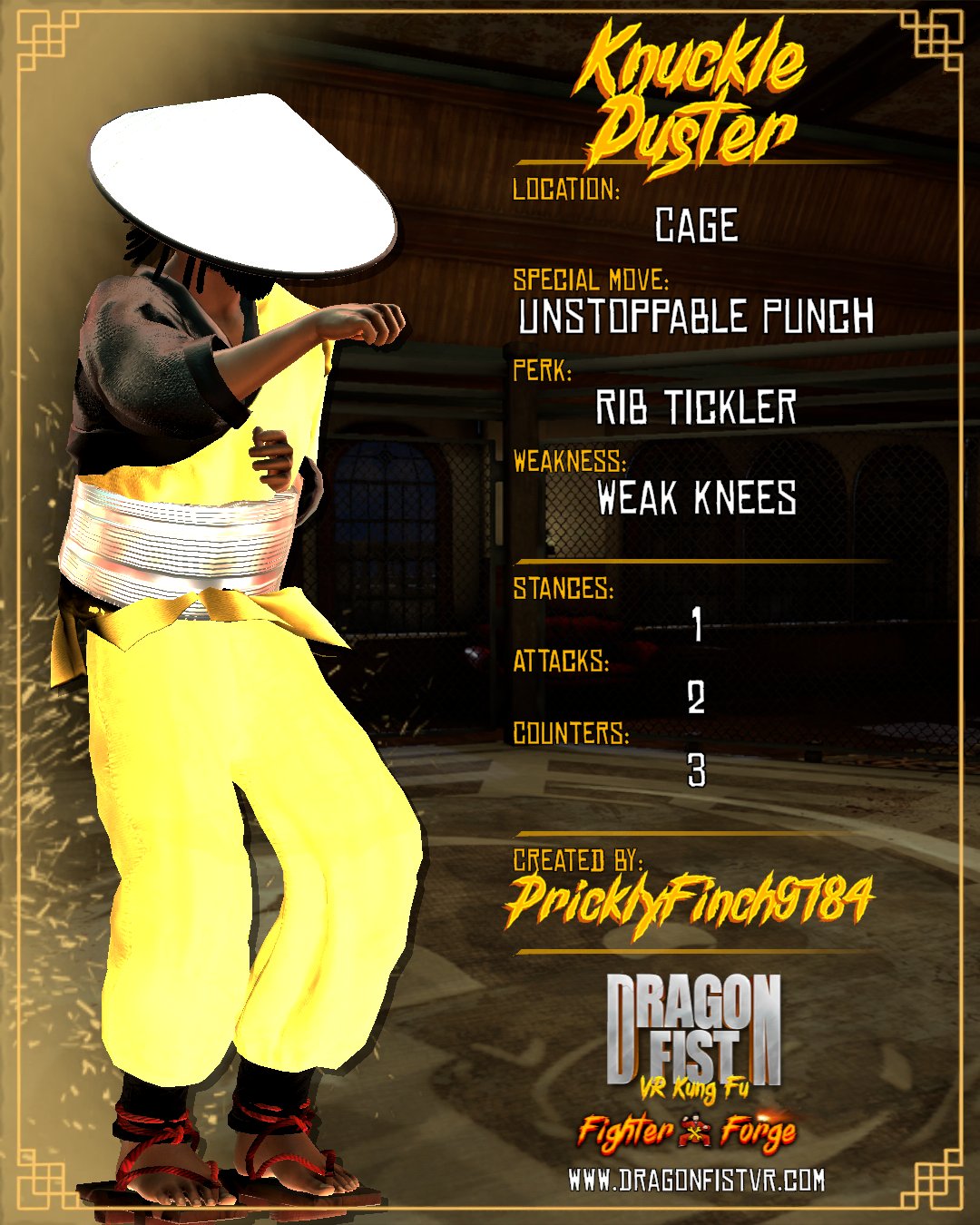 Knuckle Duster - Created By: PricklyFinch9784